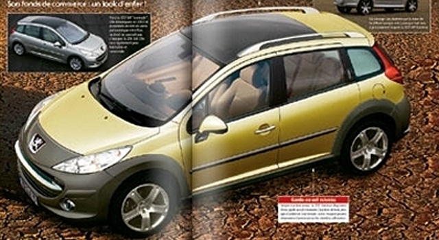 Indiscrétion : Peugeot 207 SW Outdoor