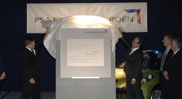 Inauguration Peugeot Trnava Slovaquie