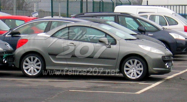 Peugeot 207 CC Gris Hermitage