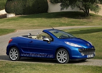 Peugeot 207 CC ''Féline 207 Edition'' Bleu Récife