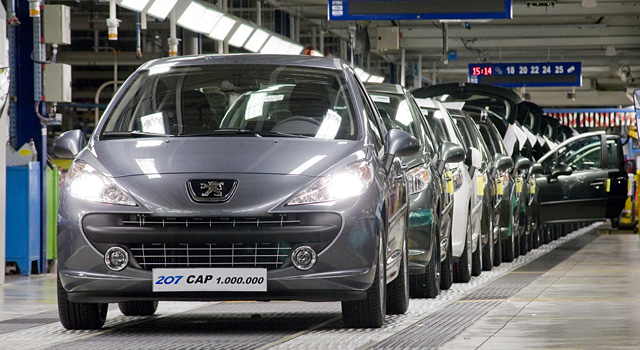 Déjà un million de Peugeot 207 produites !